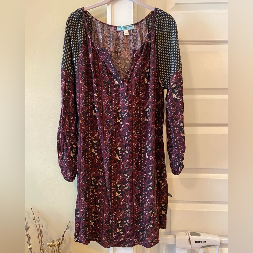 Retro midi dress